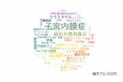 【論文データ】endometriosis（子宮内膜症）の国内研究動向まとめ