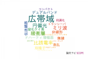 【論文データ】wide band（広帯域）の国内研究動向まとめ
