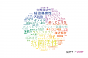 【論文データ】antibacterial activity（抗菌活性）の国内研究動向まとめ