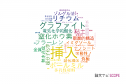 【論文データ】intercalation（挿入）の国内研究動向まとめ