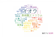【論文データ】sulfur (S)（イオウ）の国内研究動向まとめ
