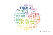 【論文データ】nutrients（栄養分）の国内研究動向まとめ