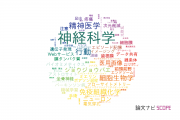 【論文データ】neuroscience（神経科学）の国内研究動向まとめ