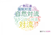 【論文データ】convection（対流）の国内研究動向まとめ