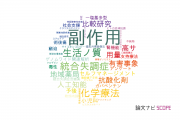 【論文データ】side effect（副作用）の国内研究動向まとめ