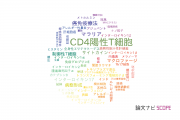 【論文データ】CD4 T-cell（CD4陽性T細胞）の国内研究動向まとめ