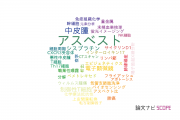 【論文データ】asbestos（アスベスト）の国内研究動向まとめ