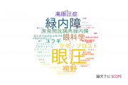 【論文データ】intraocular pressure（眼圧）の国内研究動向まとめ