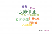 【論文データ】cardiopulmonary arrest（心肺停止）の国内研究動向まとめ