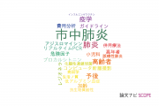 【論文データ】community-acquired pneumonia（市中肺炎）の国内研究動向まとめ