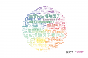 【論文データ】growth factor（増殖因子）の国内研究動向まとめ