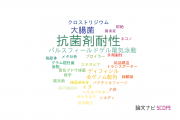 【論文データ】antimicrobial resistance（抗菌剤耐性）の国内研究動向まとめ