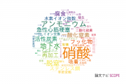 【論文データ】nitrate（硝酸）の国内研究動向まとめ