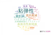 【論文データ】viscoelasticity（粘弾性）の国内研究動向まとめ