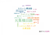 【論文データ】integrated optics（光集積回路）の国内研究動向まとめ