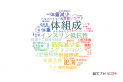 【論文データ】body composition（体組成）の国内研究動向まとめ