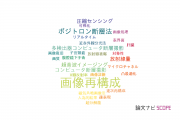 【論文データ】image reconstruction（画像再構成）の国内研究動向まとめ