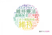 【論文データ】maintenance（維持）の国内研究動向まとめ