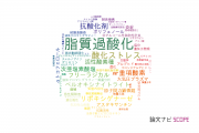 【論文データ】lipid peroxidation（脂質過酸化）の国内研究動向まとめ