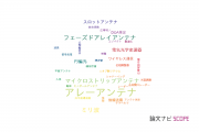 【論文データ】array antenna（アレーアンテナ）の国内研究動向まとめ