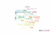 【論文データ】Bayesian statistics（ベイズ統計学）の国内研究動向まとめ
