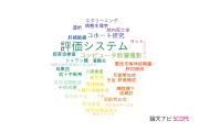 【論文データ】scoring system（評価システム）の国内研究動向まとめ