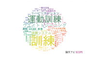 【論文データ】training（訓練）の国内研究動向まとめ