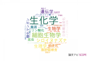 【論文データ】biochemistry（生化学）の国内研究動向まとめ
