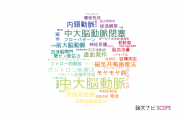 【論文データ】middle cerebral artery（中大脳動脈）の国内研究動向まとめ