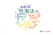 【論文データ】sexual selection（性淘汰）の国内研究動向まとめ