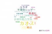 【論文データ】chaos（カオス）の国内研究動向まとめ