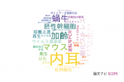 【論文データ】inner ear（内耳）の国内研究動向まとめ