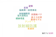 【論文データ】radiation protection（放射線防護）の国内研究動向まとめ