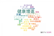 【論文データ】health promotion（健康増進）の国内研究動向まとめ