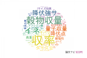 【論文データ】yield（収率）の国内研究動向まとめ