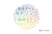 【論文データ】model（モデル）の国内研究動向まとめ