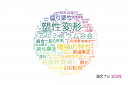 【論文データ】plastic deformation（塑性変形）の国内研究動向まとめ