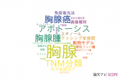【論文データ】thymus（胸腺）の国内研究動向まとめ