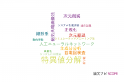 【論文データ】singular value decomposition (SVD)（特異値分解）の国内研究動向まとめ