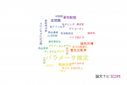 【論文データ】parameter estimation（パラメータ推定）の国内研究動向まとめ