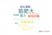 【論文データ】muscle hypertrophy（筋肥大）の国内研究動向まとめ