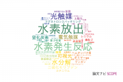 【論文データ】hydrogen evolution（水素放出）の国内研究動向まとめ