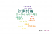 【論文データ】carbon deposition（炭素付着）の国内研究動向まとめ