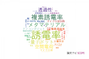 【論文データ】permittivity（誘電率）の国内研究動向まとめ