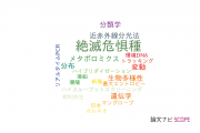 【論文データ】endangered species（絶滅危惧種）の国内研究動向まとめ