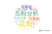 【論文データ】pollen（花粉）の国内研究動向まとめ