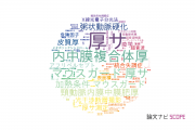 【論文データ】thickness（厚さ）の国内研究動向まとめ