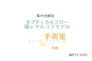 【論文データ】operating room（手術室）の国内研究動向まとめ