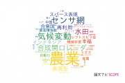 【論文データ】agriculture（農業）の国内研究動向まとめ