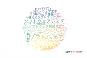 【論文データ】software（ソフトウェア）の国内研究動向まとめ